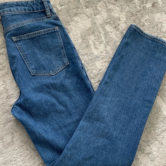 Denim Forum Rowan Super Hi-rise Straight Jean 26 - Picture 4 of 13